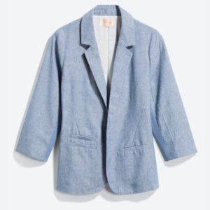 SKIES ARE BLUE Brynne Chambray Blazer